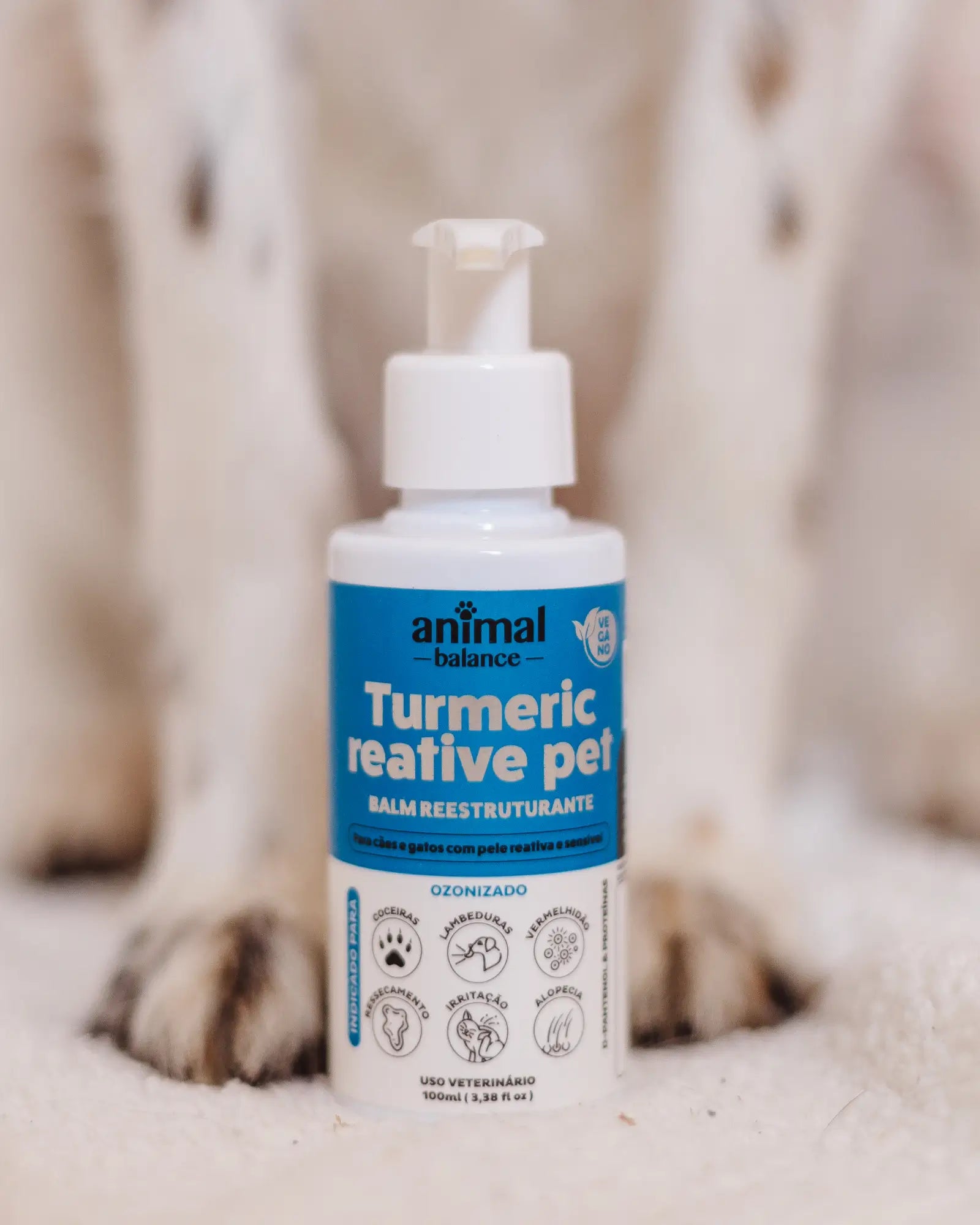 Balm Reestruturante Pet - Cúrcuma e Barbatimão - Concentrado - 100ml
