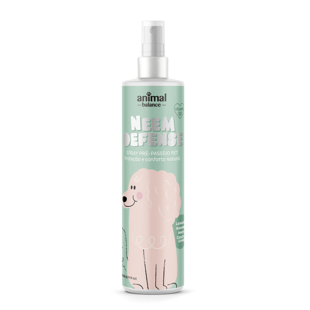 Spray Repelente Neem Defense - Neem, Capim-Limão, Lavanda & Aloe - 240ml