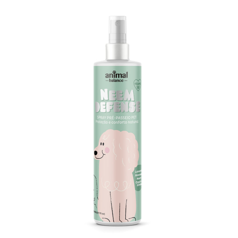 Spray Repelente Neem Defense - Neem, Capim-Limão, Lavanda & Aloe - 240ml